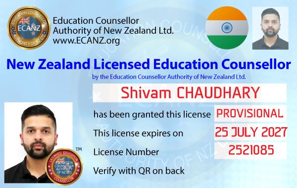 ECANZ Certificate